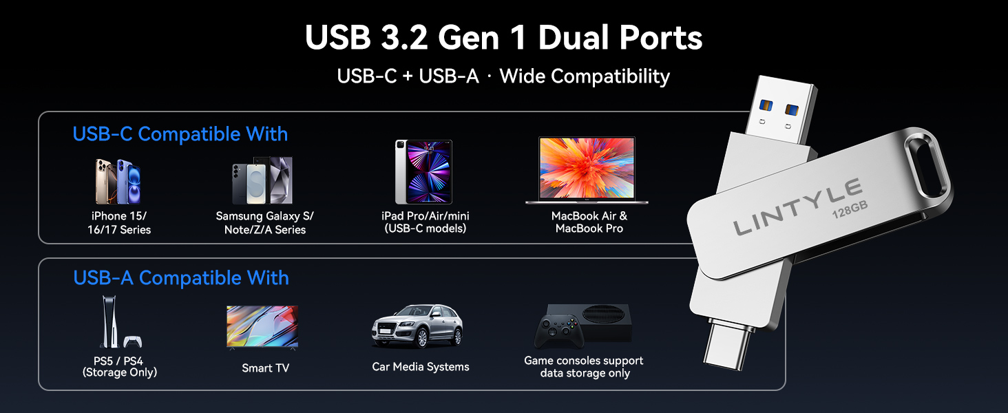 Swivel Design Thumb Drive for iPhone