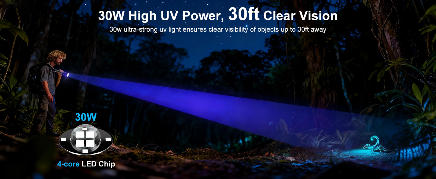 longwave uv 365nm flashlight