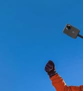 KanDao QooCam 3 Ultra 360 Action Camera, 8K Waterproof Sports Camera with Dual 1/1.7" Sensors, 96...