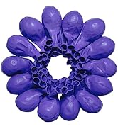 90 Pack Purple Balloons 18 inch Purple Latex Big Balloons for Party Decorations and Events ZWZLIU...