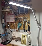 SKYLEO Desk Lamp - 31.5" Desk Light - 5 Color Modes X 11 Brightness Levels - Adjustable Swing Arm...