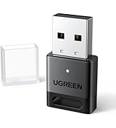 UGREEN USB Bluetooth Adapter for PC Bluetooth 5.4 Dongle Receiver EDR &amp; BLE, Plug &amp; Play Supports...