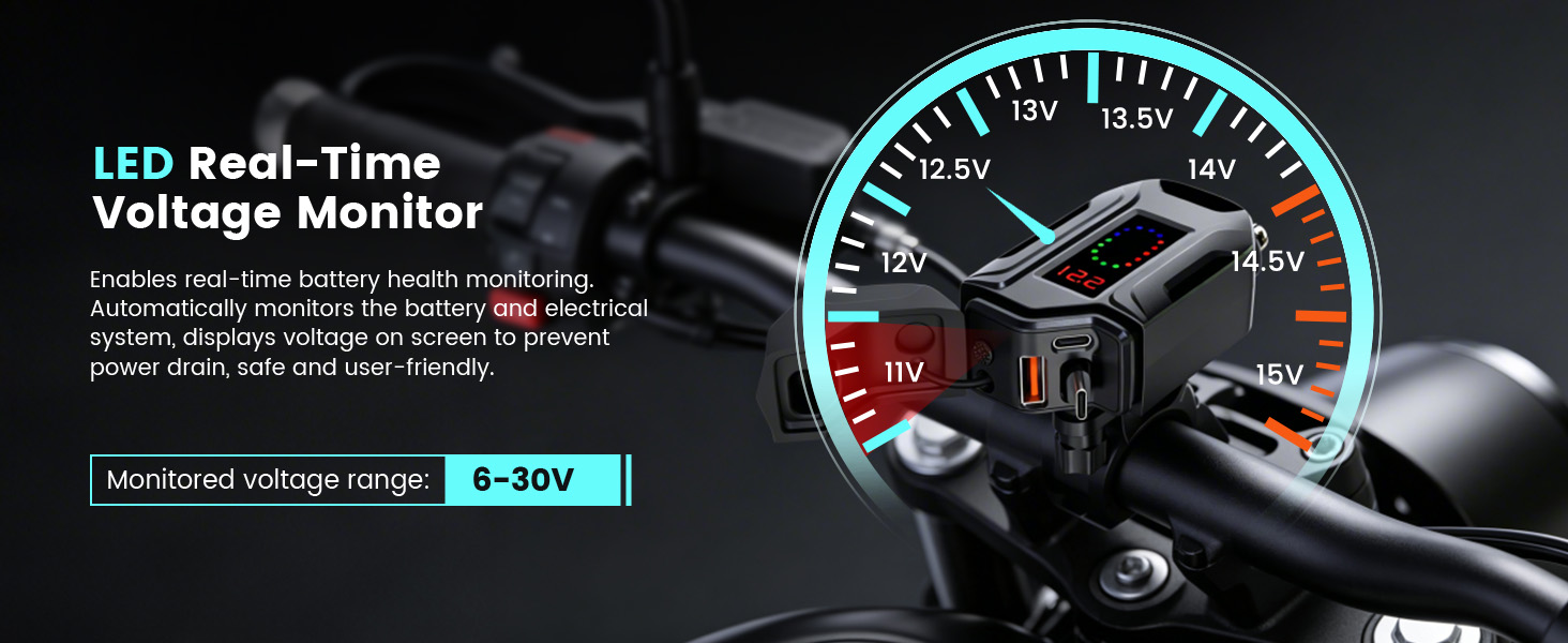 Motorcycle USB Charger