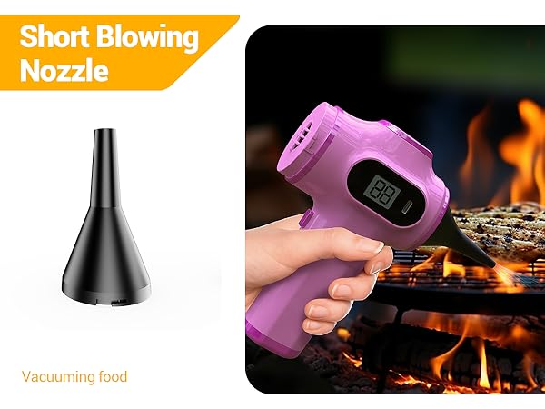 short blowing nozzle