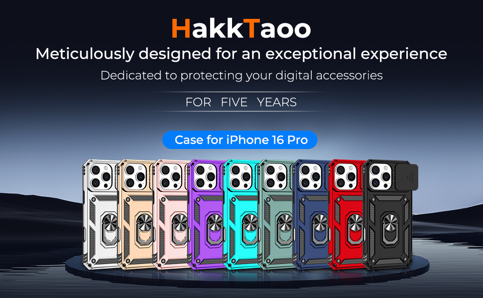 HakkTaoo Meticulously designed for an exceptional experience Case for iPhone 16 Pro
