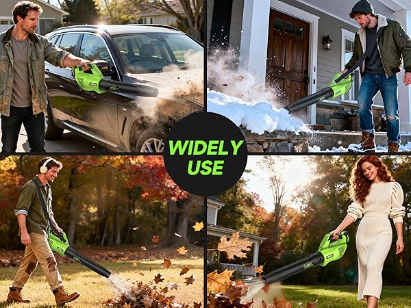 electric leaf blower cordless