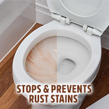 stops and prevents rust stains toilet bowl toilet tank