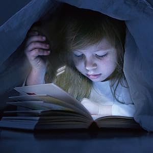 Hanging neck book light