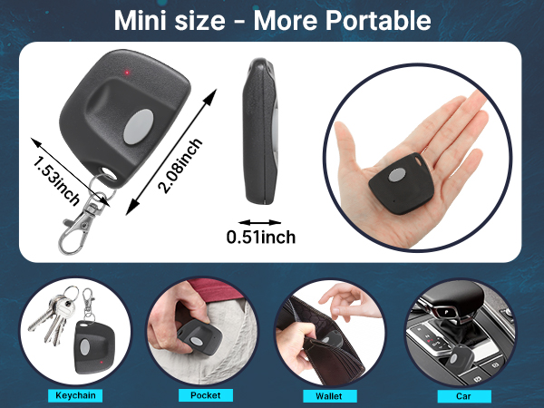 linear garage door opener remote