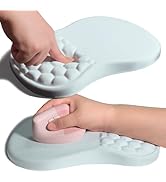 Armanza Ergonomic Joint Wrist Support Mouse Pad with Memory Foam Cushion Massage Bump, Carpal Tun...