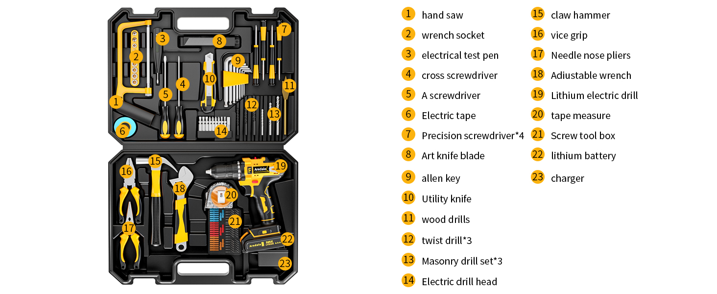 Compact Drill Tool Set