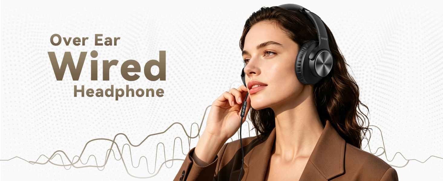 Over Ear wired Headphone