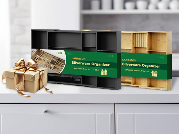 bamboo drawer organizer