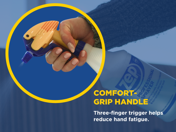 Three-finger trigger helps reduce hand fatigue.