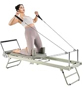 VEVOR Pilates Reformer Machine for Home Gym, with Jump Board/Reformer Box/Chair/Spine Corrector/S...