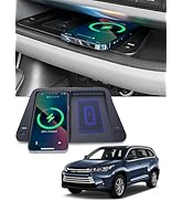 CarQiWireless Wireless Charger for Toyota Highlander Accessories 2014-2019 2018 2017 2016 2015, C...