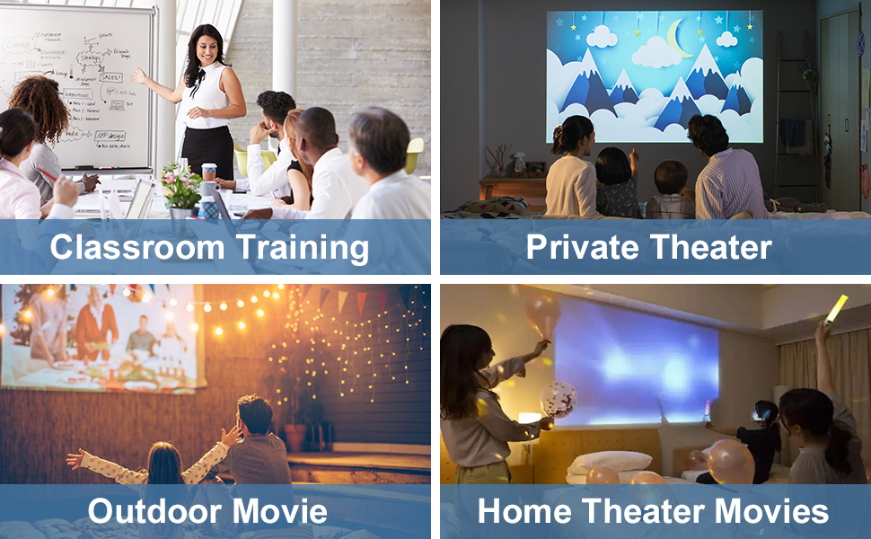 outdoor projector screen