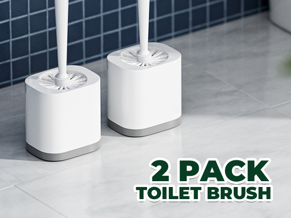 toilet brush and holder set