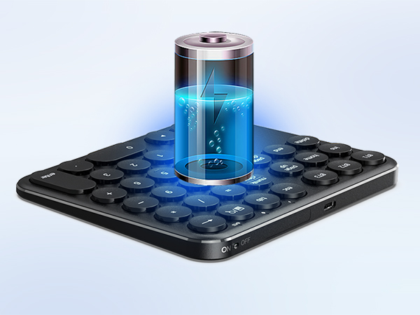rechargeable number pad