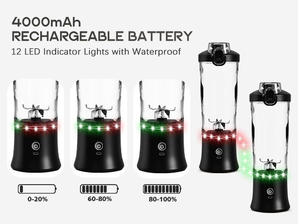 portable blender rechargeable