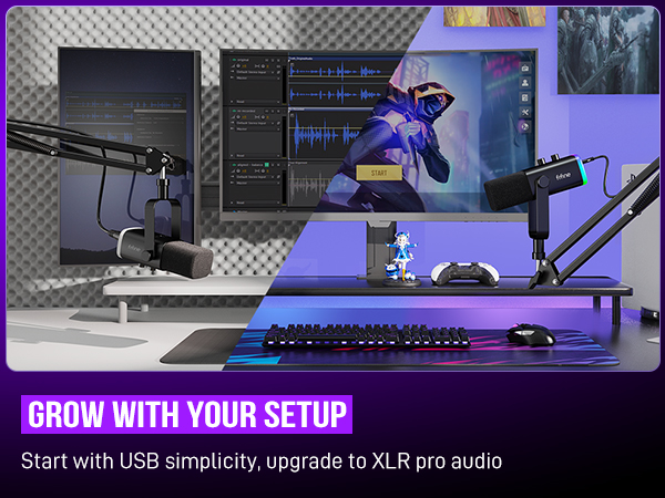 mics for podcast set