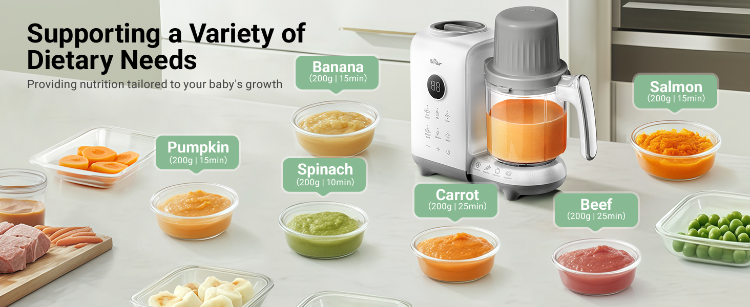 baby food maker steamer and blender