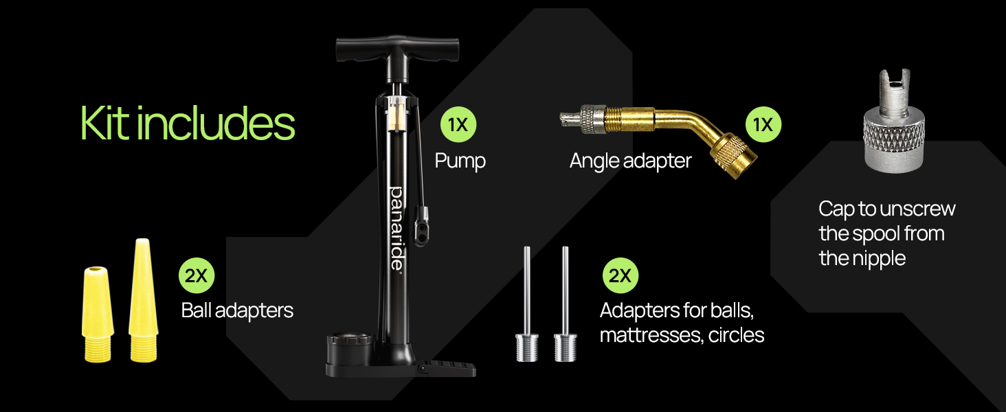 Bike pump universal adapter
