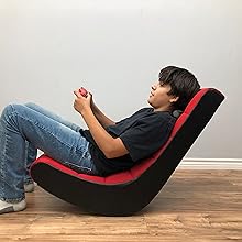 ideo rocker, floor rocker, video rocker gaming chair, gaming chair for kids