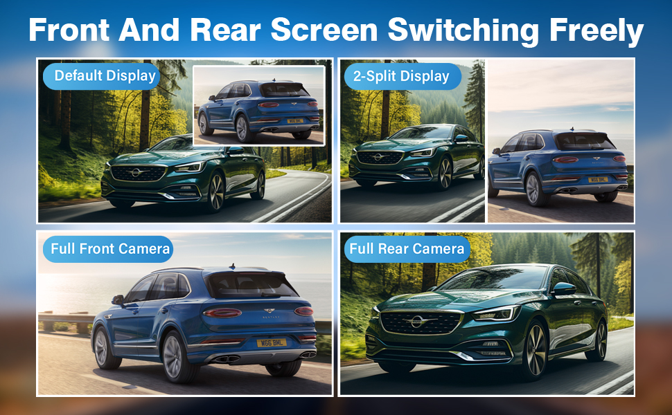 dash cam front and rear