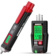 KAIWEETS Electrical Test Kit, Non-Contact Voltage Tester with Signal Percentage, GFCI Outlet Test...