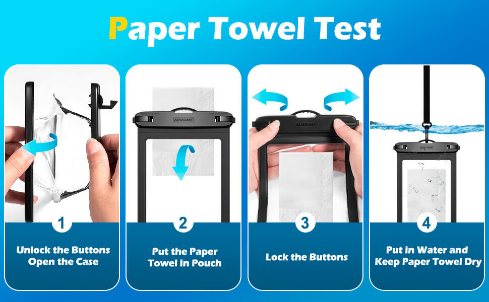 3 Pack Large Waterproof iPhone Holder