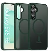 Oterkin Magnetic for Samsung Galaxy S25 FE Case Matte, S25 FE Phone Case Compatible with MagSafe ...