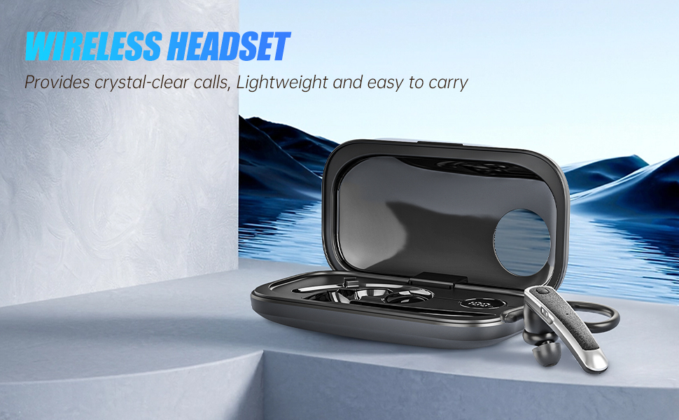 Provides crystal-clear calls, Lightweight and easy to carry