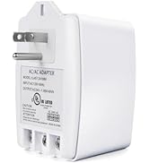 24 Volt AC Transformer,40VA Doorbell Transformer Plug in with PTC Fuse,Compatibility All Versions...