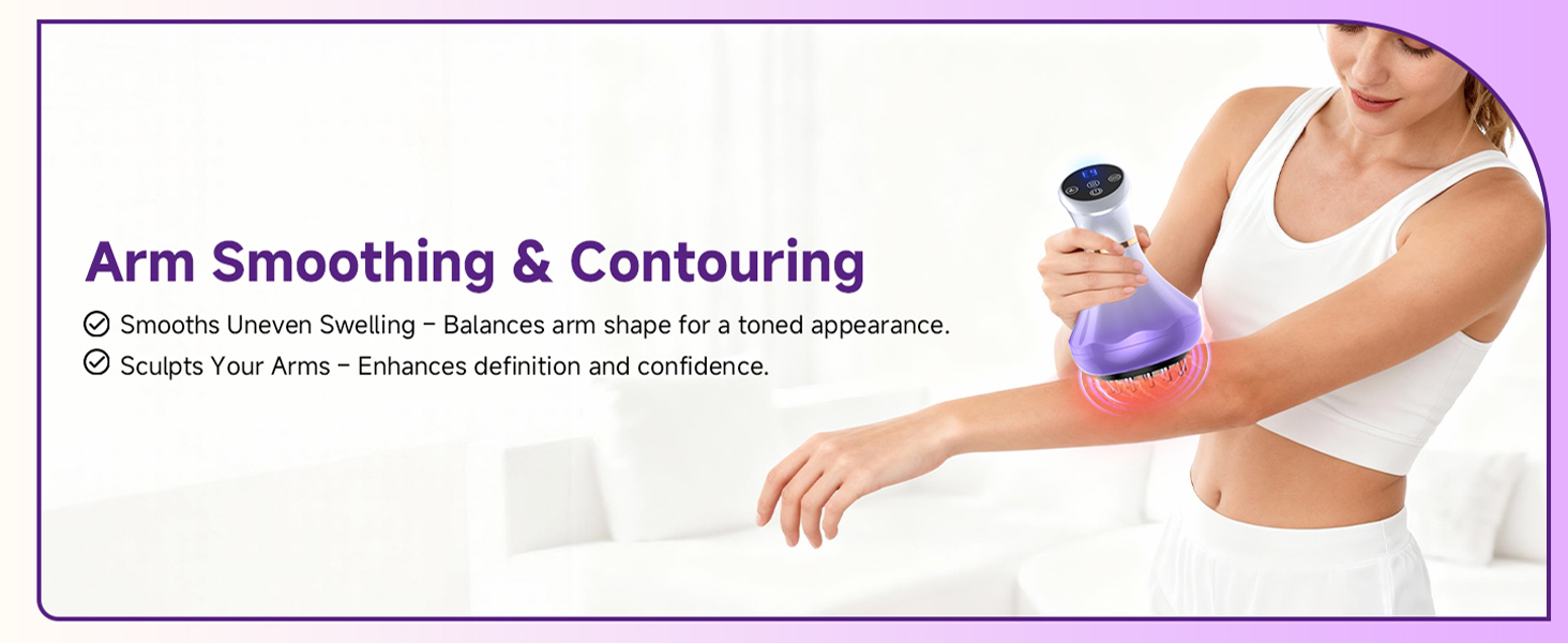 Lymphatic Drainage Massager, Anti Cellulite Massage Tool