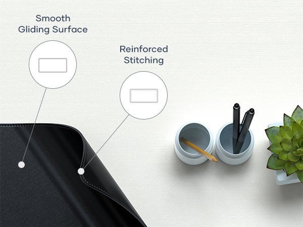 Vegan-Leather Premium Desk Mat