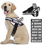 Dog Vest Harness and Patches Set, Animire in Training Service Dog Harness with 8 Dog Patches, Ref...