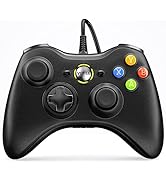 VOYEE PC Controller, Wired Controller Compatible with Microsoft Xbox 360 &amp; Slim/PC Windows 10/8/7...