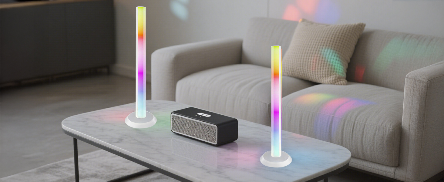 a fantastic addition to any PC or gaming setup,you can use them on your desk or behind your TV