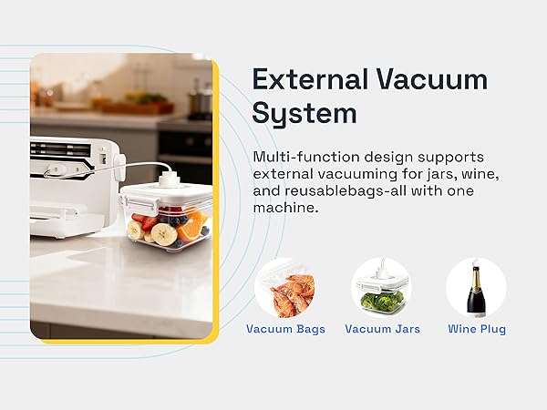 external vacuum system