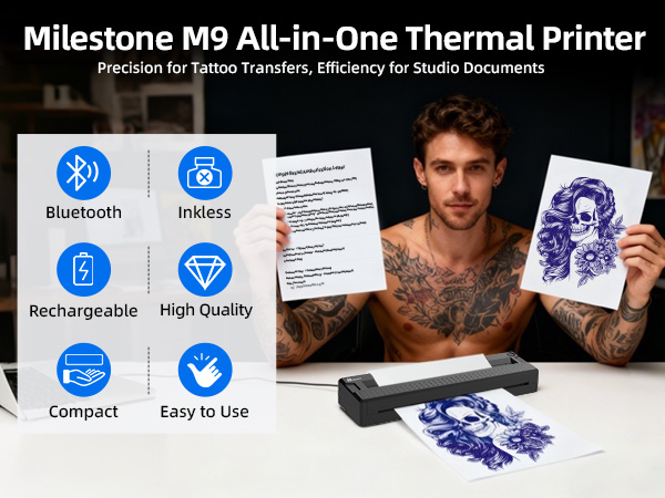 Professional Tattoo Stencil Printer