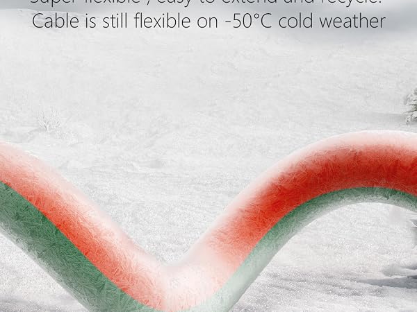 flexible extension cord outdoor