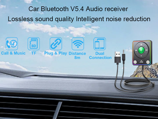 Bluetooth AUX car adapter 