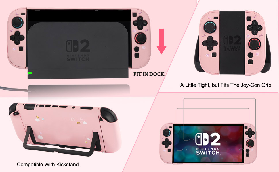 nintendo switch 2 bundle pink
