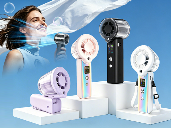 handheld misting fan