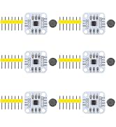 6pcs AS5600 Magnetic Encoder Non-Contact Magnetic Induction Angle Measurement Sensor Module 12bit...