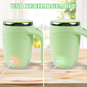 Rechargeable automatic magnetic Self stirring coffee mug electric Mixing Cup