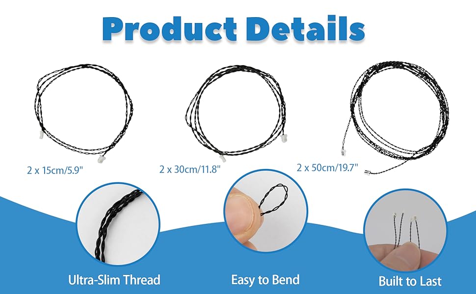 Connecting cables for diy lego/moc A+2