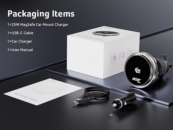 magsafe car mount charger