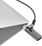Multplx Universal Laptop Security Lock | Anti-Theft for All Laptops, Tablets, Notebooks | 4 Digit...